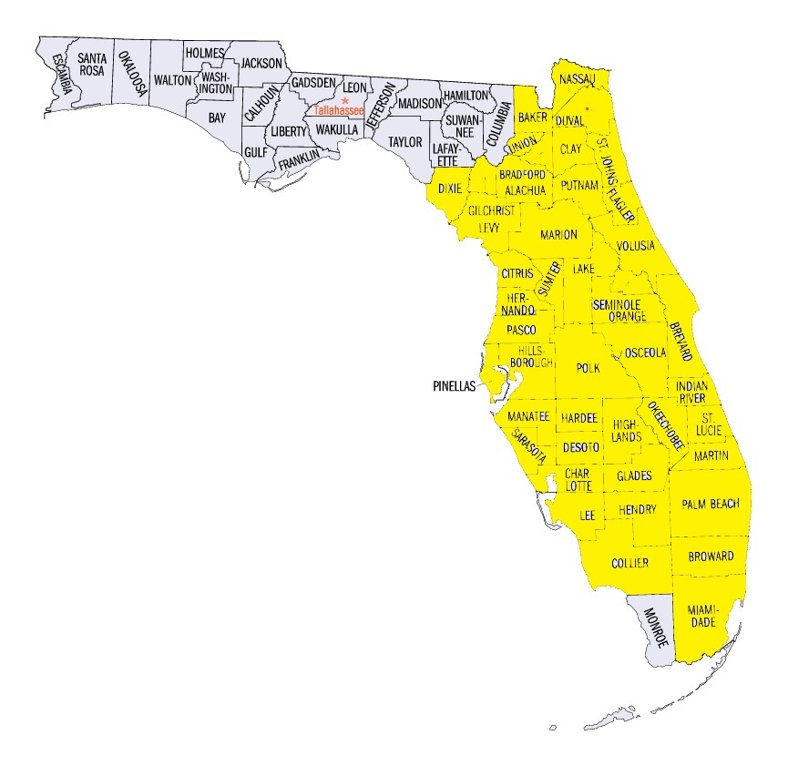 Sand Dollar Realty Group Inc flat fee MLS service map